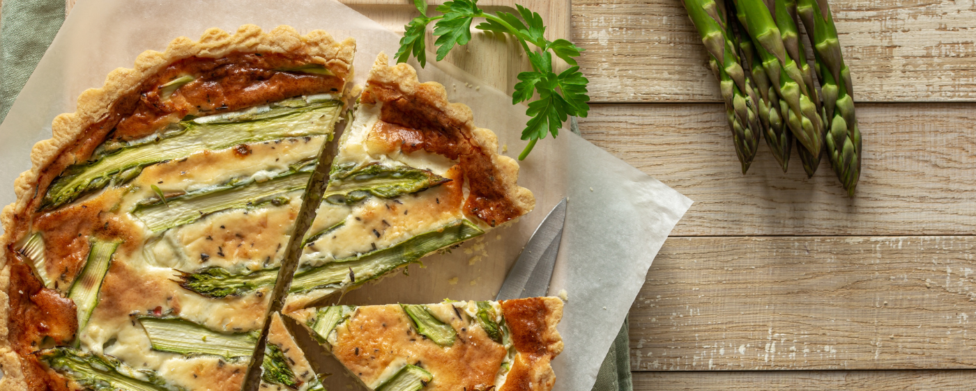 Asparagus Quiche