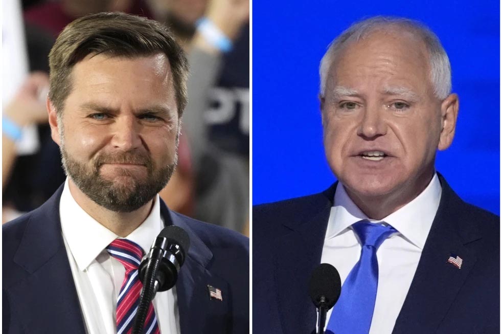 What polls show about Tim Walz and JD Vance before Tuesday’s VP debate