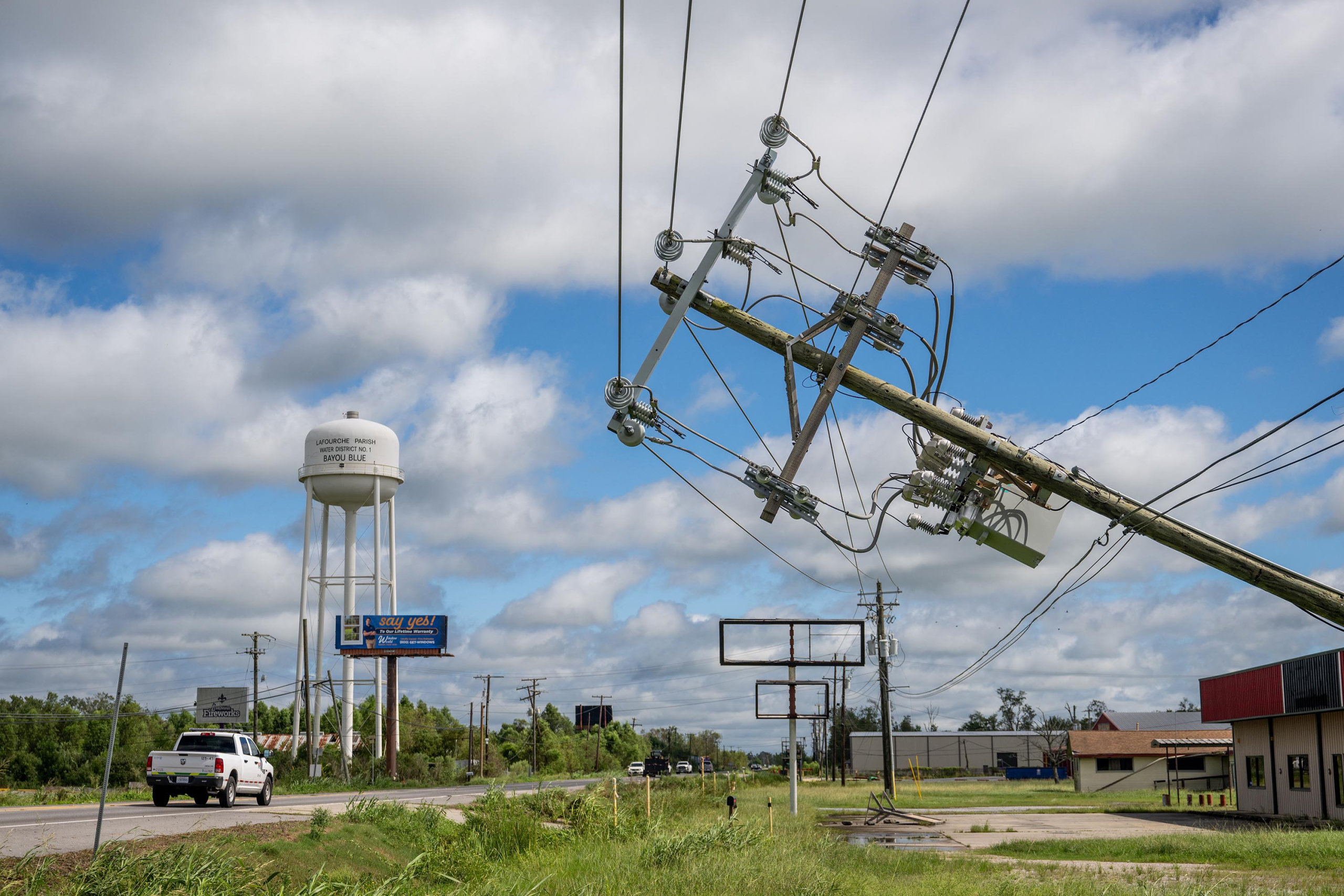 Gulf Coast residents still reeling from Hurricane Ida clean up mess left by Francine