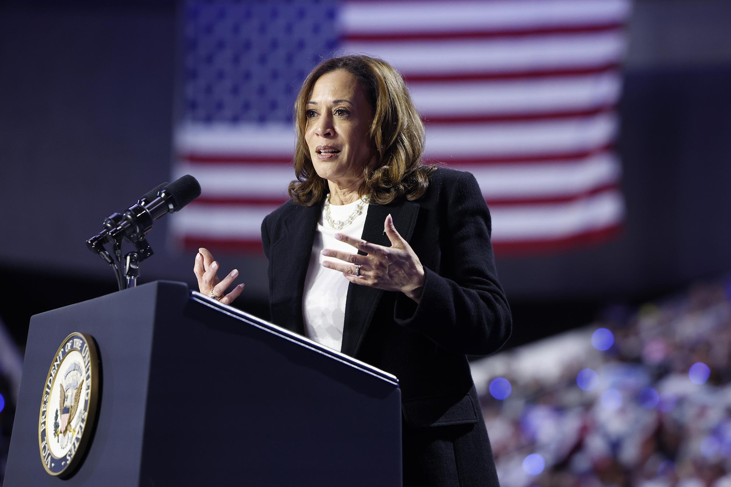 Harris owns a gun? Trump wants to cap credit card rates? Party lines blur in campaign’s last stretch