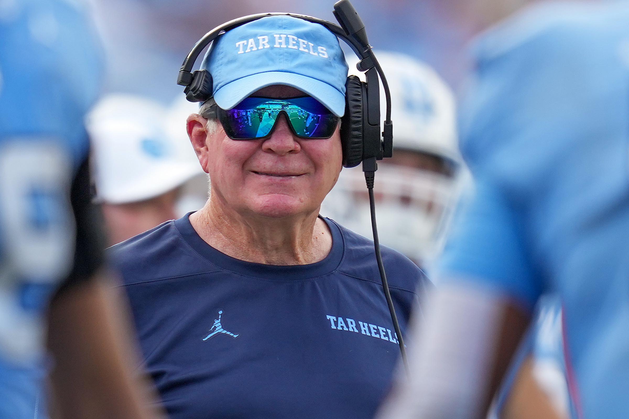 North Carolina coach Mack Brown says ’embarrasing’ 70-50 loss to James Madison is his fault