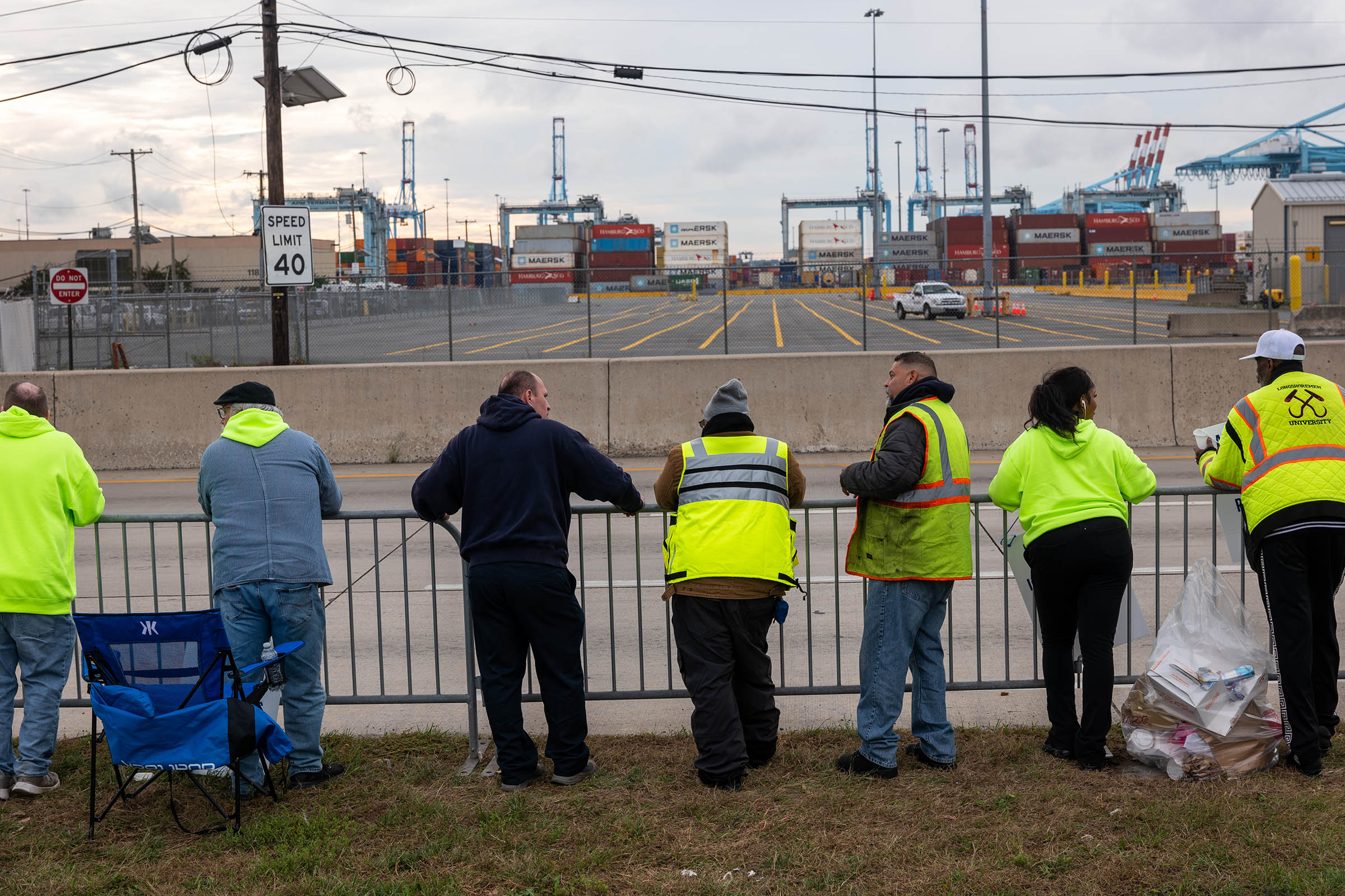 Dockworkers go on a strike that could reignite inflation and cause shortages in the holiday season