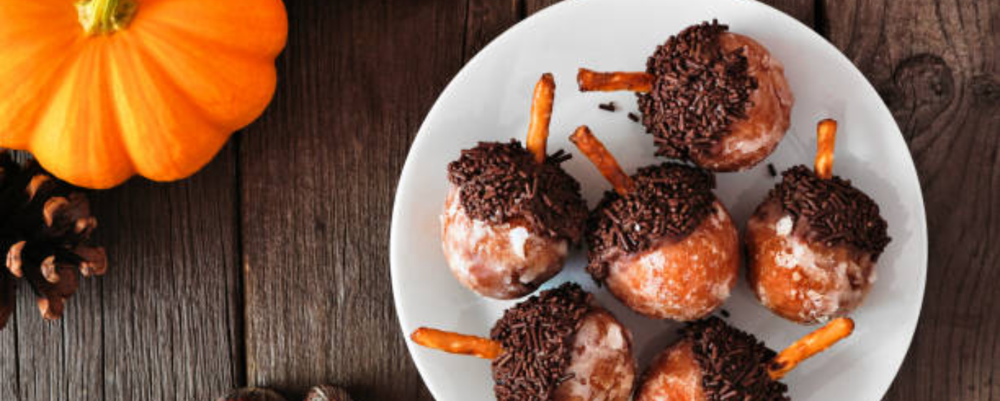 Acorn Donut Holes