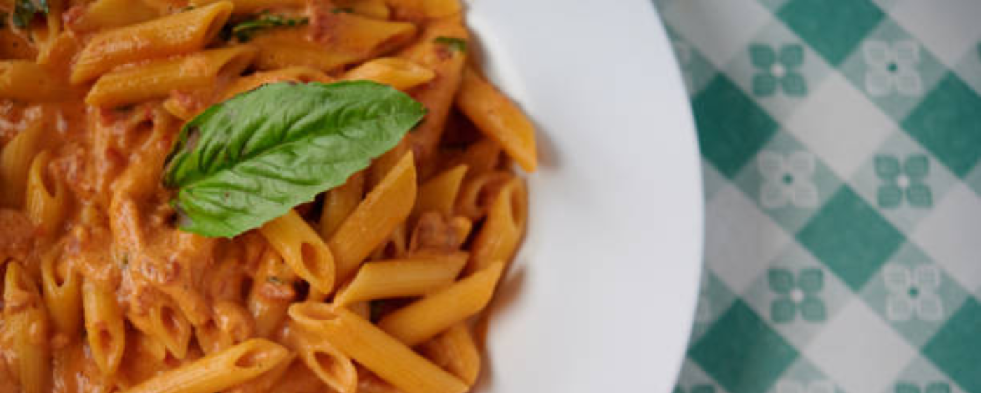 Creamy Tomato Cottage Cheese Pasta