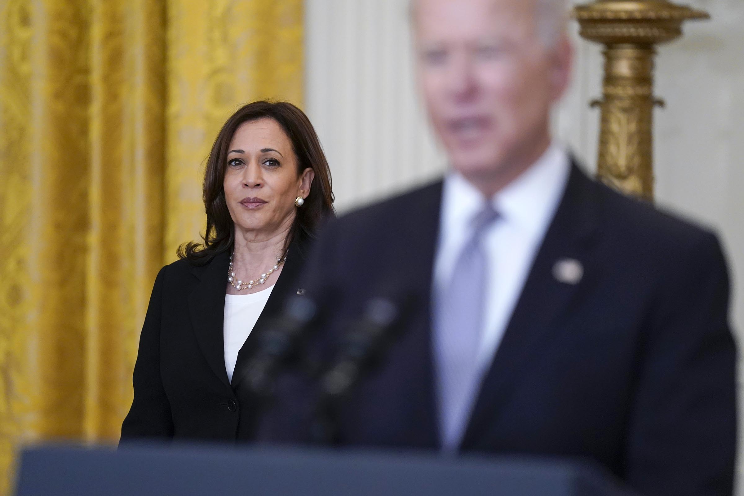 Biden gets blamed by Harris allies for the vice president’s resounding loss to Trump