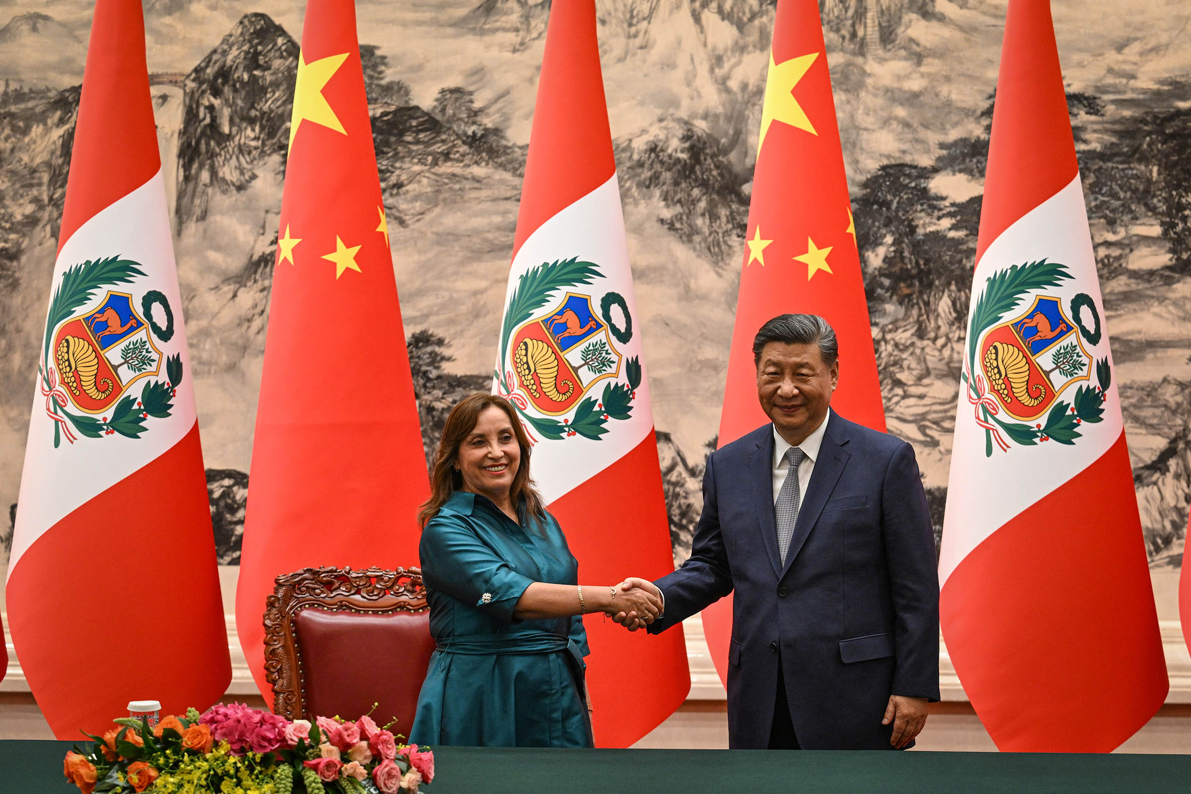 China’s president unveils a megaport in Peru, but locals say they’re being left out