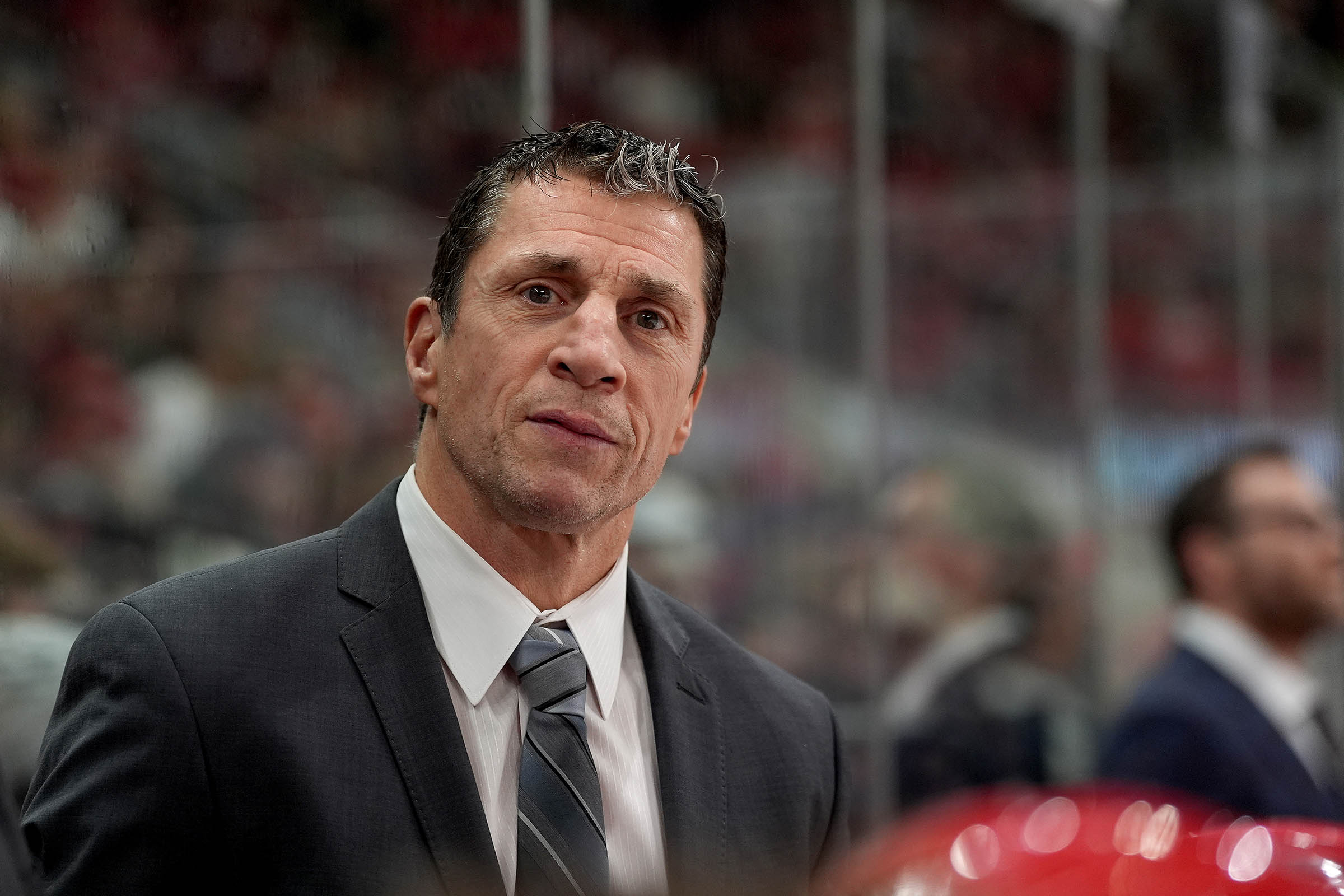 Governor presents Hurricanes’ coach Rod Brind’Amour with North Carolina honor